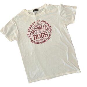 University of Arkansas Razorbacks Women's Vintage Inspired Graphic Size Small